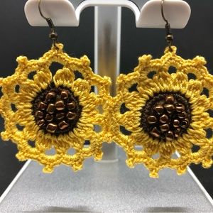 Sunflower Earrings